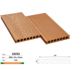 outdoor floor S3D701 teak