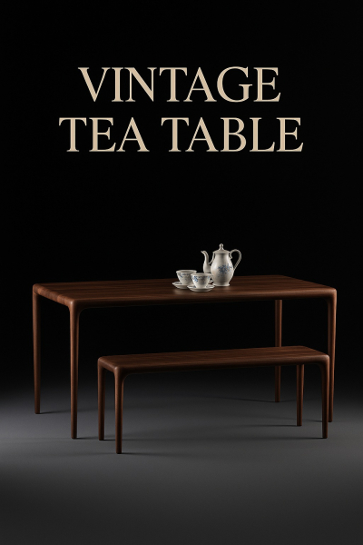 Vintage Tea Table